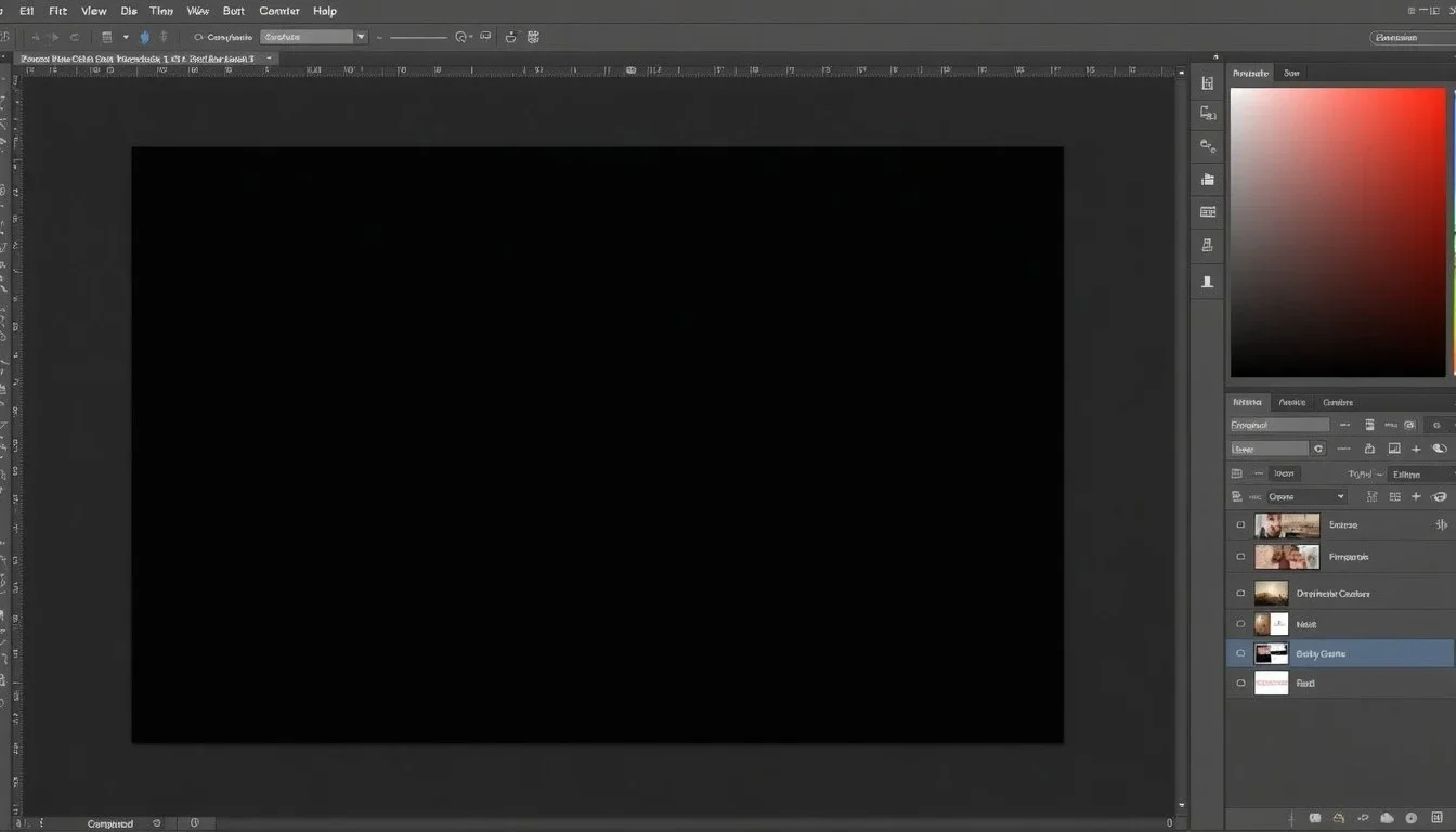 Photo-editing view (illustrative editor screenshot): How big will an image be? Understand and estimate file size