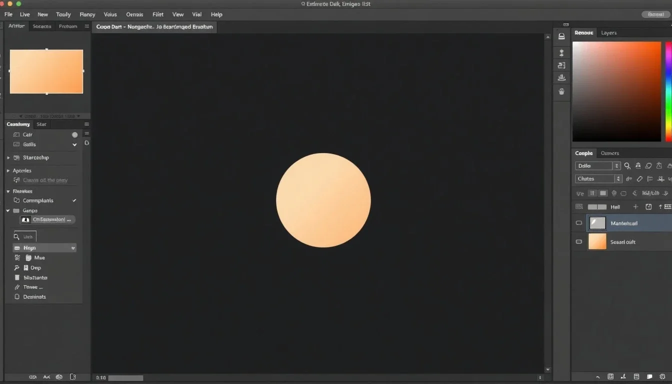 Photo-editing view (illustrative editor screenshot): Crop an image to a circle: why a round image always needs PNG