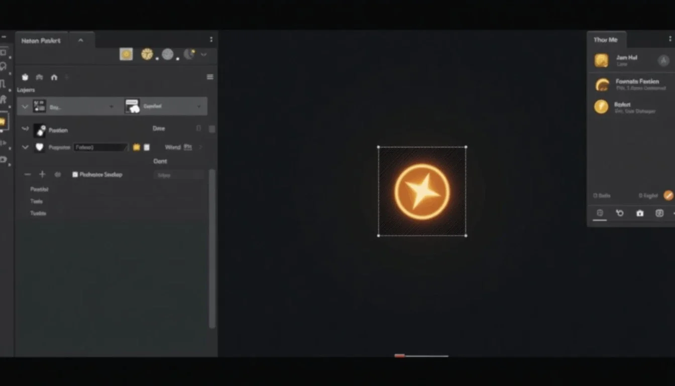 Photo-editing view (illustrative editor screenshot): Create an ICO from a PNG: building the classic favicon.ico right