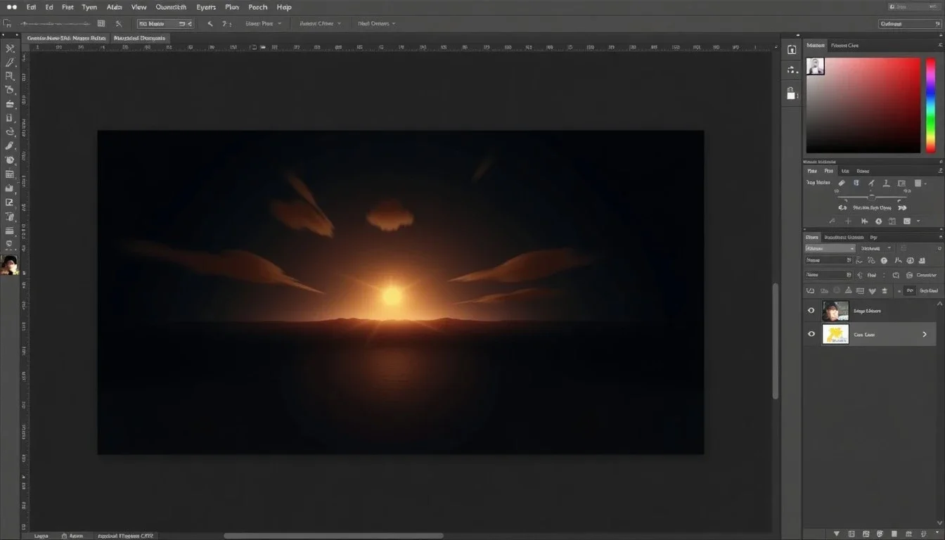 Photo-editing view (illustrative editor screenshot): Convert PNG to JPG